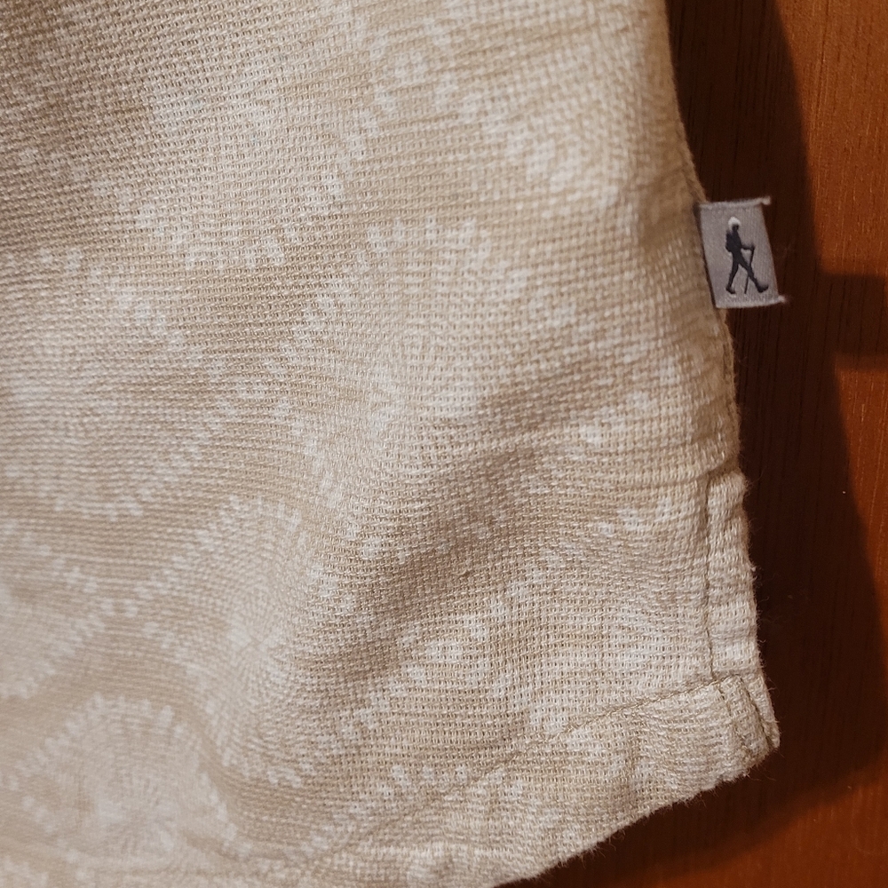 Women's Royal Robbins Beige Button-Up Top. Hidden Side Pocket. Small. Quality. - Picture 5 of 11